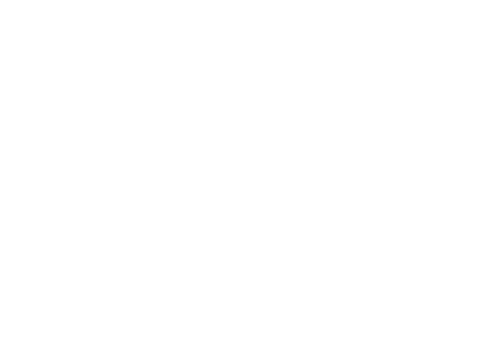 Logotipo Blanco de Blue Gym con descripción.