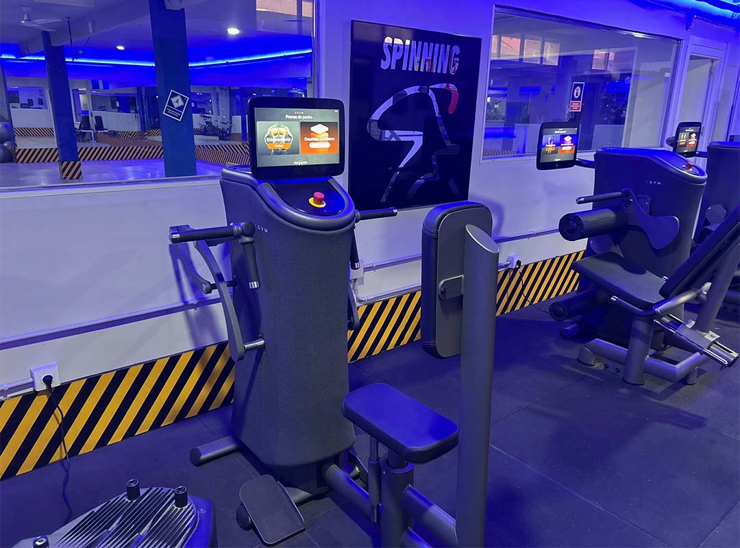 Blue Gym instalaciones Sala Fitness Gimnasio de Alcalá de Henares.