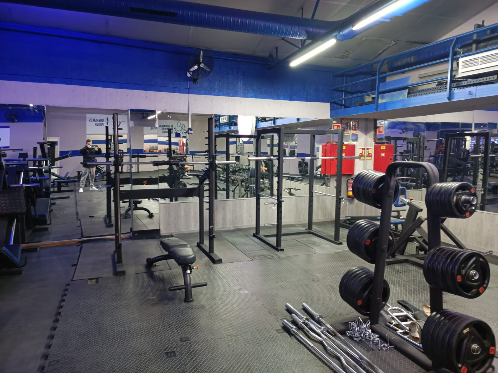 Blue Gym instalaciones Gimnasio de Vallecas