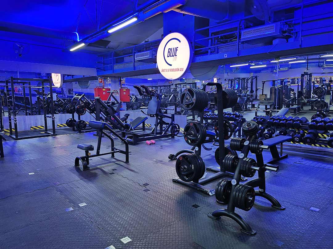 Blue Gym instalaciones Gimnasio de Vallecas