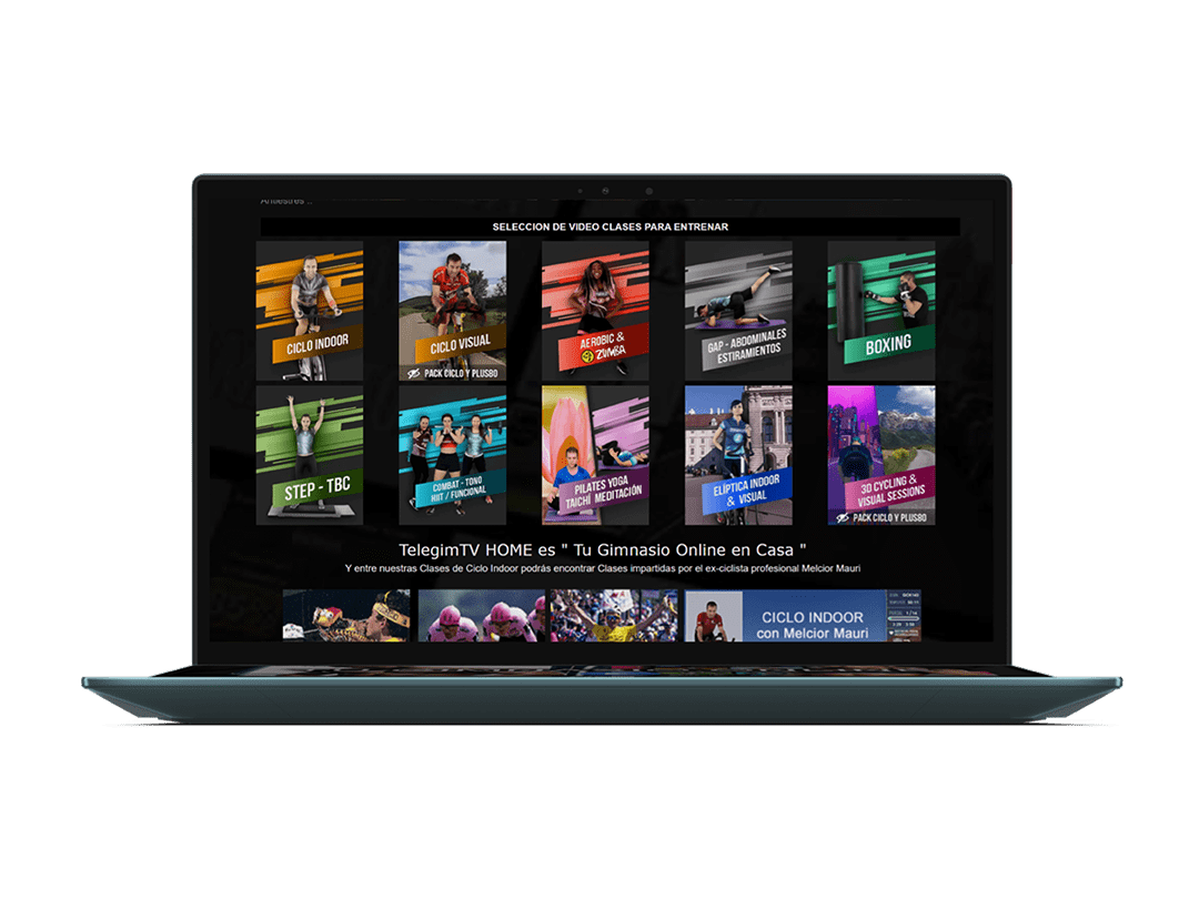 Gimnasio Blue Gym ahora tiene sus clases online para poder hacer deporte desde casa con BlueGymTV.