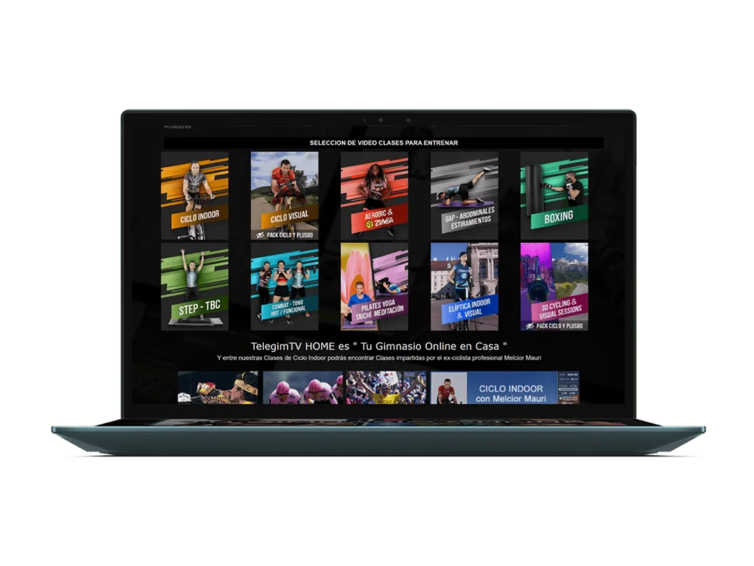 Gimnasio Blue Gym ahora tiene sus clases online para poder hacer deporte desde casa con BlueGymTV.