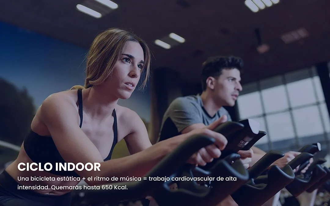 Blue Gym Clases Colectivas Ciclo Indoor.