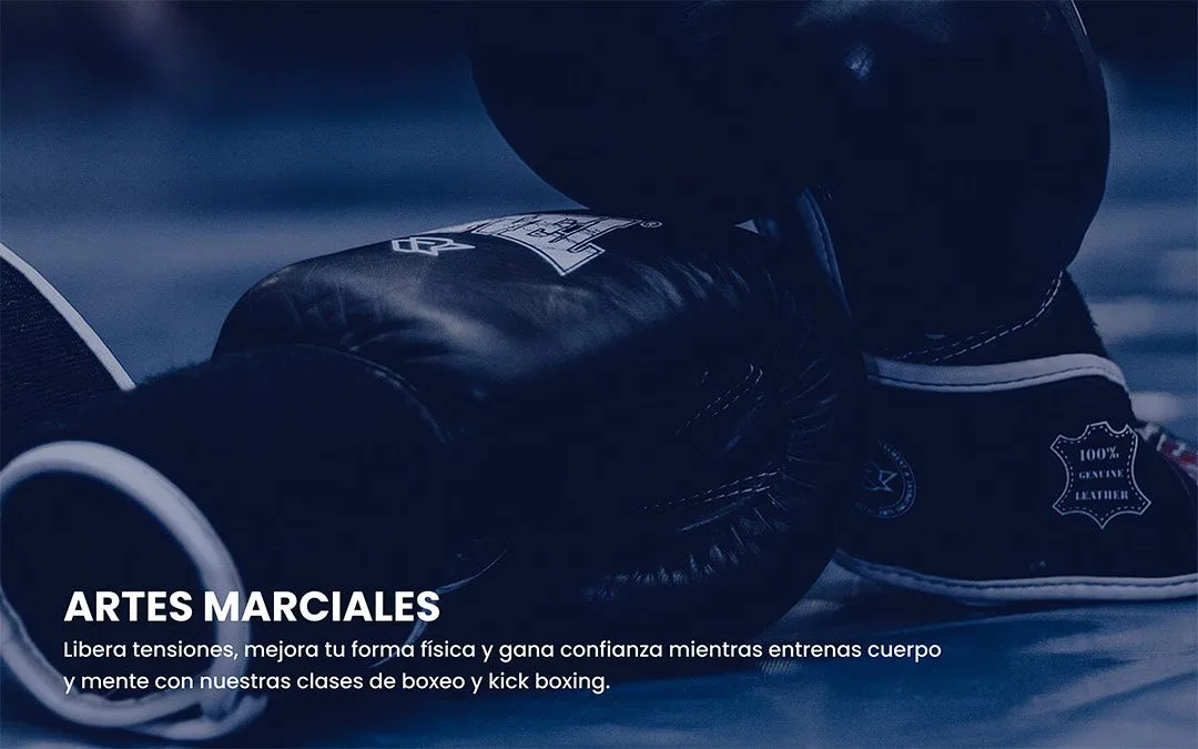 Blue Gym Clases Colectivas Artes Marciales.