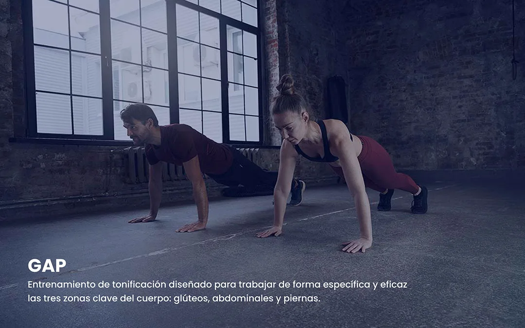 Blue Gym Clases Colectivas GAP.