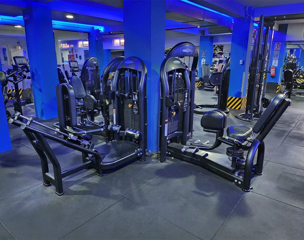 Blue Gym instalaciones Sala Fitness Gimnasio de Alcalá de Henares.