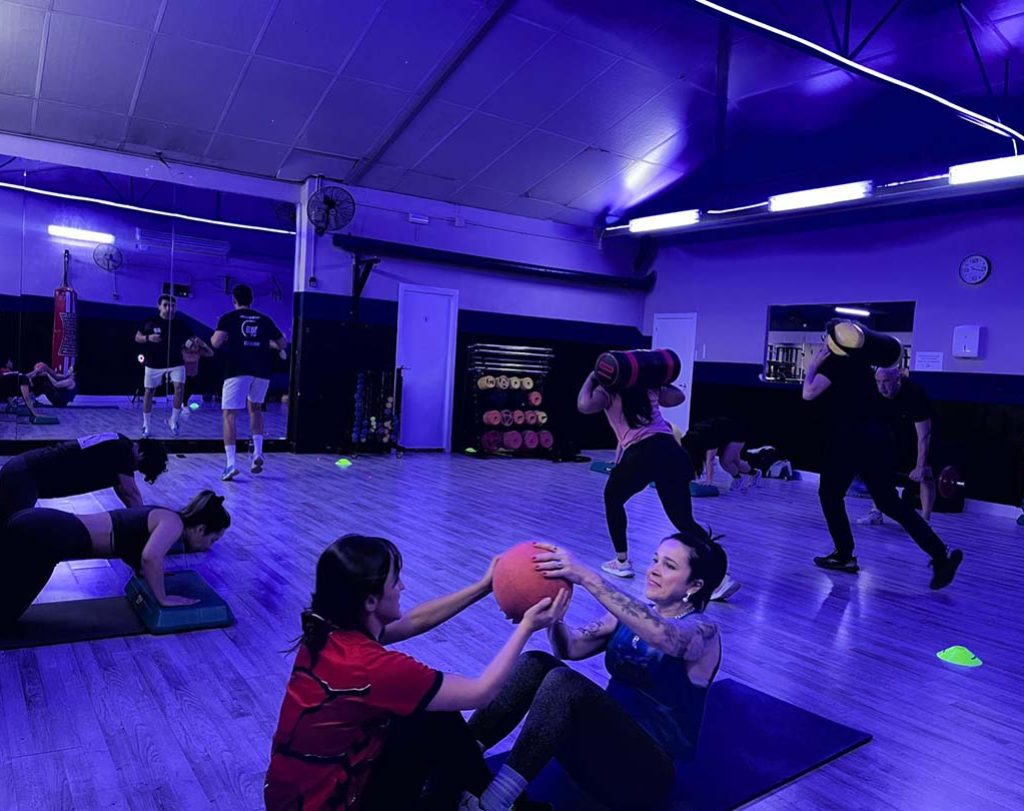 Blue Gym Clases Colectivas Gimnasio de Vallecas.